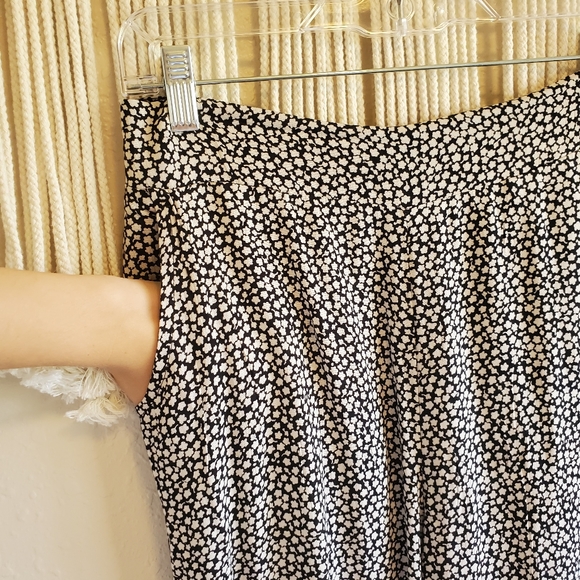 BILLABONG Floral Printed Wide Leg Pull On Pants L - Picture 4 of 9